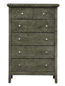 Hammond 5-Drawers Chest, Gray