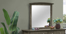 Hammond 37"L x 35"H Mirror, Gray