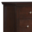 Hammond 5-Drawers Chest, Cappuccino