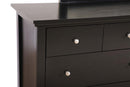 Hammond 8-Drawers Dresser, Black