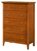 Hammond 5-Drawers Chest, Oak