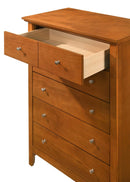 Hammond 5-Drawers Chest, Oak