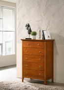 Hammond 5-Drawers Chest, Oak