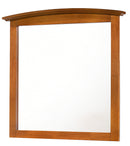 Hammond 37"L x 35"H Mirror, Oak