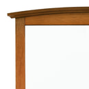Hammond 37"L x 35"H Mirror, Oak