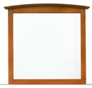 Hammond 37"L x 35"H Mirror, Oak