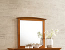 Hammond 37"L x 35"H Mirror, Oak