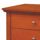 Hammond 3-Drawers Nightstand, Oak