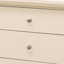Hammond 3-Drawers Nightstand, Beige