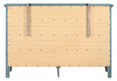 Hammond 8-Drawers Dresser, Teal