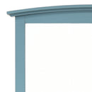 Hammond 37"L x 35"H Mirror, Teal