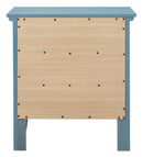 Hammond 3-Drawers Nightstand, Teal