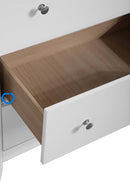 Hammond 5-Drawers Chest, White