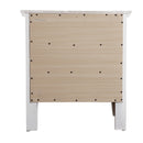 Hammond 3-Drawers Nightstand, White