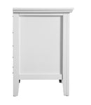 Hammond 3-Drawers Nightstand, White