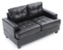 Sandridge 58in Loveseat, Black