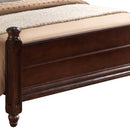 Summit King Bed, Cappuccino
