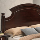 Summit King Bed, Cappuccino