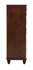 Summit 5-Drawers Chest, Cappuccino