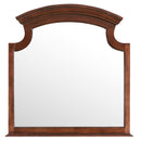 Summit 43"L x 44"H Mirror, Cappuccino