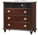 Summit 3-Drawers Media Chest, Cappuccino