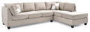 Malone Sectional, Vanilla