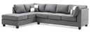 Malone Sectional, Gray