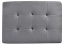 Malone  Ottoman, Gray