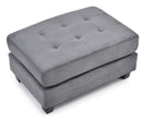 Malone  Ottoman, Gray