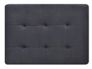 Malone  Ottoman, Black