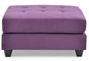 Malone  Ottoman, Purple