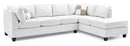 Malone Sectional, White