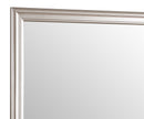 Lorana 38"L x 38"H Mirror, Silver Champagne