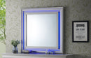 Lorana 38"L x 38"H Mirror, Silver Champagne
