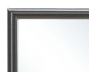 Lorana 38"L x 38"H Mirror, Metalic White