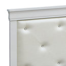 Lorana Twin Bed, Silver Champagne