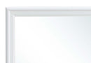 Lorana 38"L x 38"H Mirror, White