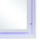 Lorana 38"L x 38"H Mirror, Silver Champagne