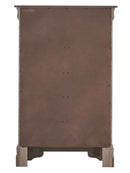 Verona 5-Drawers Chest, Metalic Black