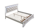 Verona Queen Storage Bed, Pearl