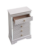 Verona 5-Drawers Chest, Pearl