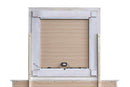 Verona 38"L x 38"H Mirror, Pearl