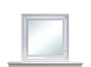 Verona 38"L x 38"H Mirror, Pearl