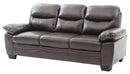 Marta 78in Sofa, Dark Brown