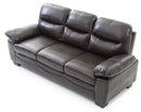 Marta 78in Sofa, Dark Brown