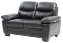 Marta 59in Loveseat, Black