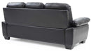 Marta 78in Sofa, Black