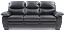 Marta 78in Sofa, Black