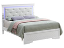 Verona King Box Spring Bed, Silver Champagne