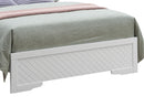 Verona Queen Box Spring Bed, Silver Champagne